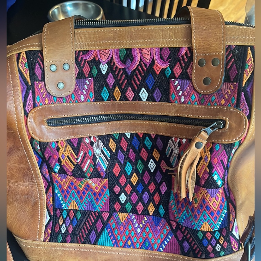 Guatemala Large Leather Tote bag